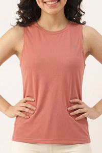 Zelocity Quick Dry Contour Tank Top - Rose Dawn — thumbnail 4